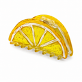 Lemon Slice Hair Claw Clip